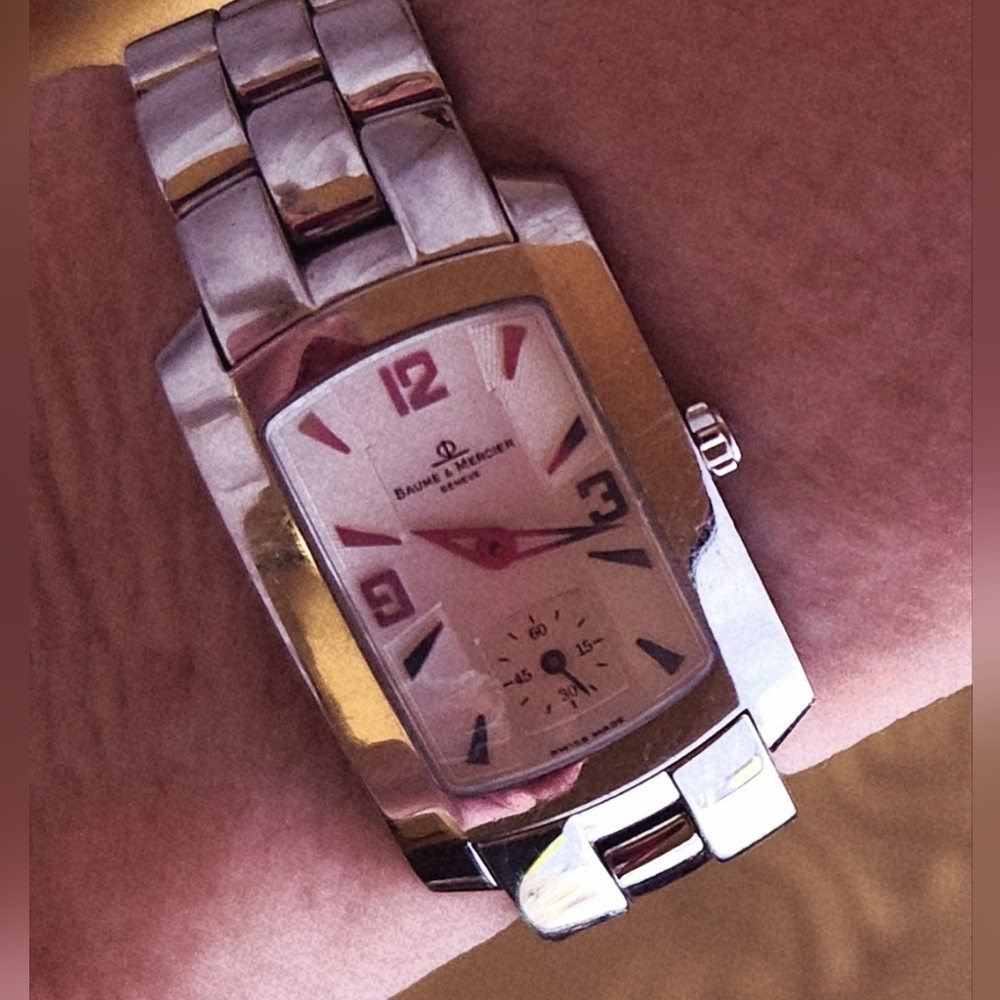 BAUME & MERCIER 2001 Hampton Milleis Cad Argent MOA08013 Timepiece Luxury Watch - Picture 2 of 16